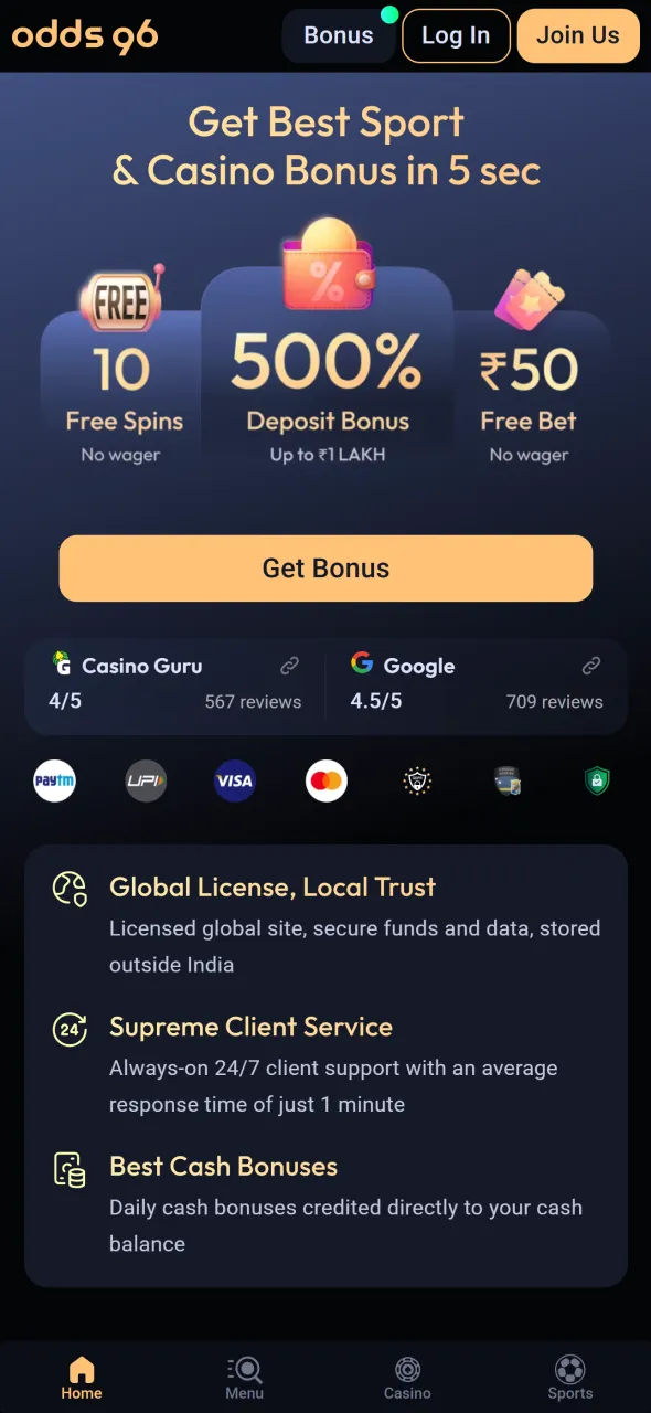 Open the Odds96 app to access Aviator gameplay quickly.