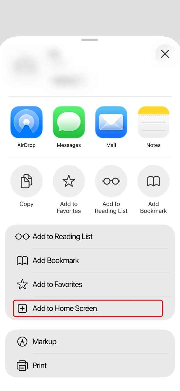 Add Aviator to home screen using Pin-Up instructions.